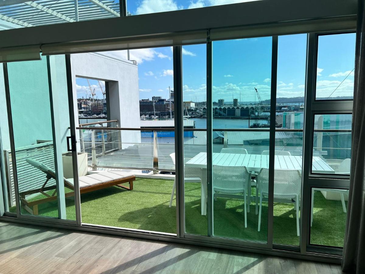 Spacious Penthouse With Spectacular Harbour Views! Auckland Exterior foto